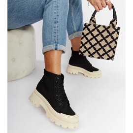 Black lightweight Obispo ankle boots 2