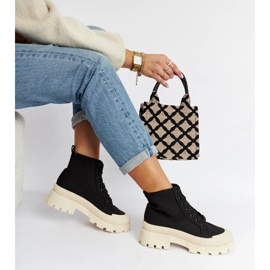 Black lightweight Obispo ankle boots 1