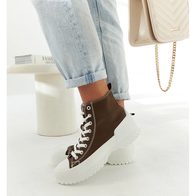 Green Ronchis high-top sneakers 2