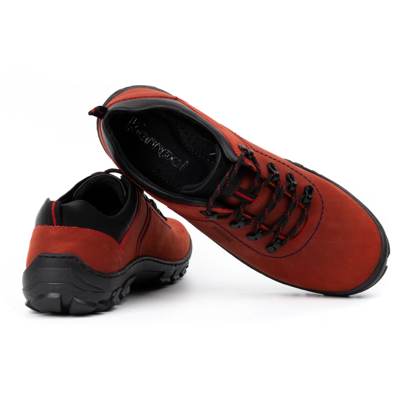Kampol Men's trekking shoes 36 red 3