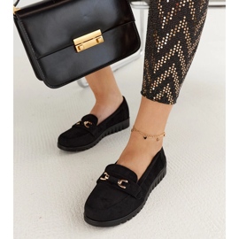 Black suede Prussia loafers 1 Black suede Prussia loafers 1