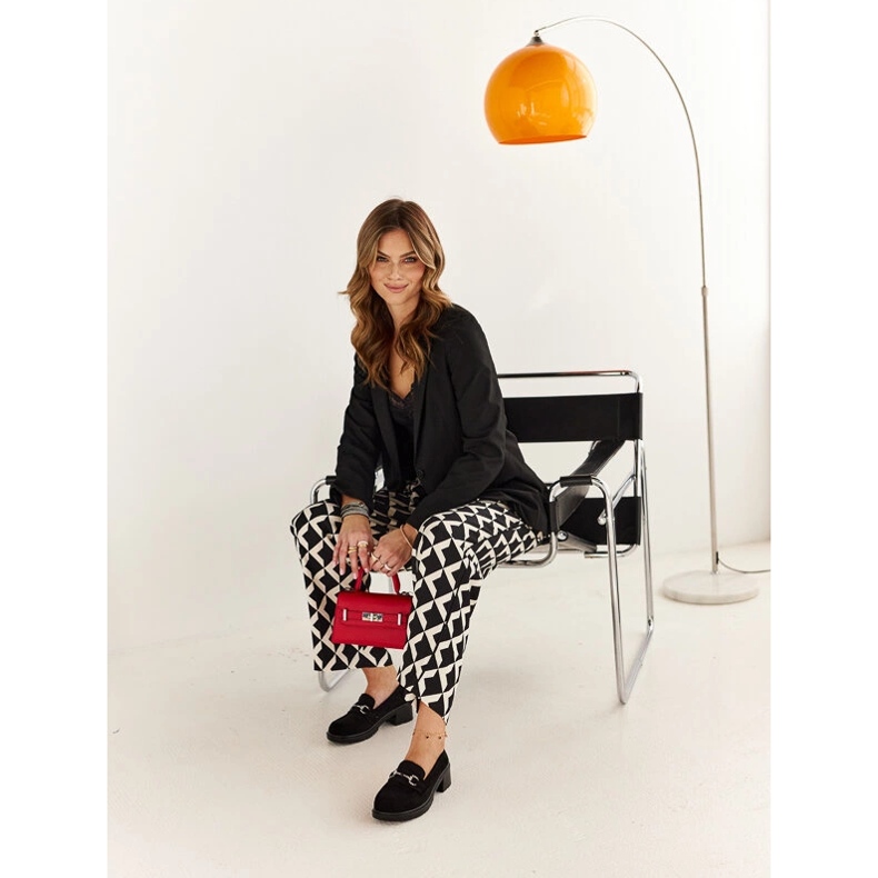 Black suede Grisel loafers 2