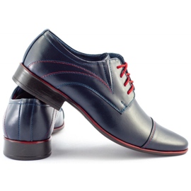 Olivier Men's formal shoes 238 navy blue 3
