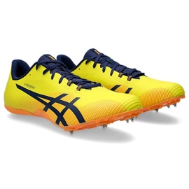 Asics Hypersprint 8 spike shoes 1093A197 750 yellow 1