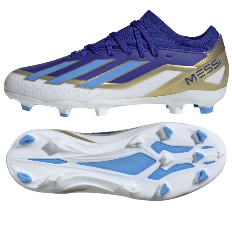 Adidas X Crazyfast League Messi Jr Fg shoes ID0714 blue 1