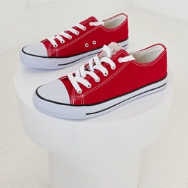 Red men's classic Mauer sneakers 1 Red men's classic Mauer sneakers 1