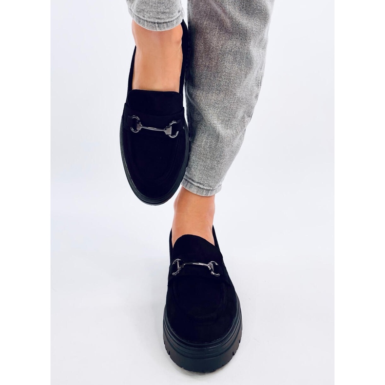 Lear Black women's moccasins 1
