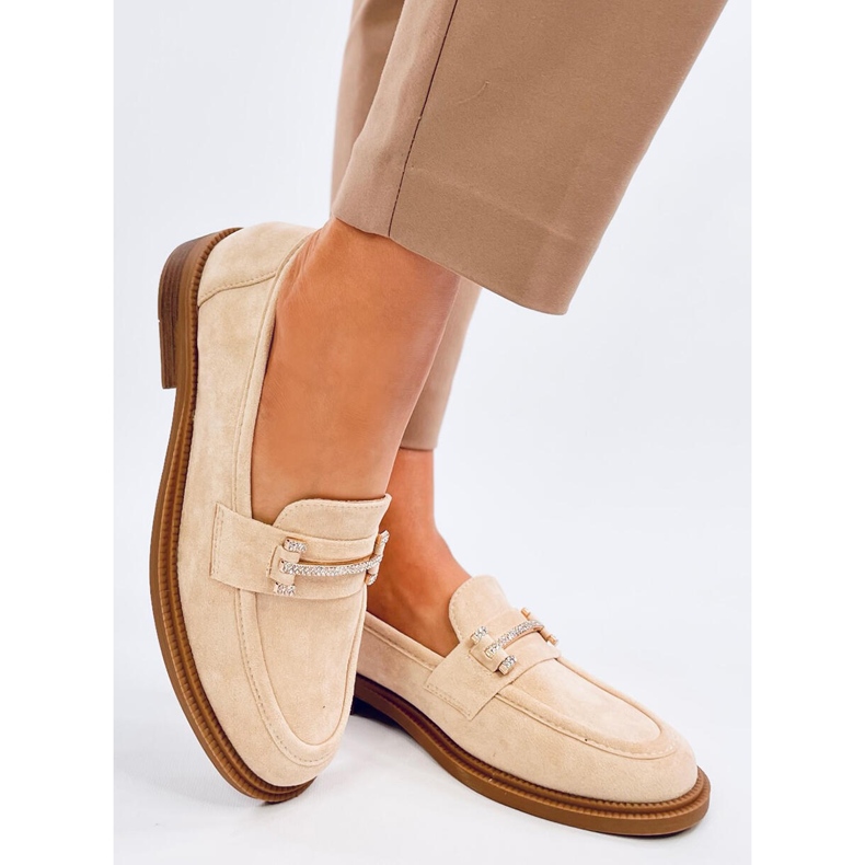 Ferdis Beige women's moccasins 2