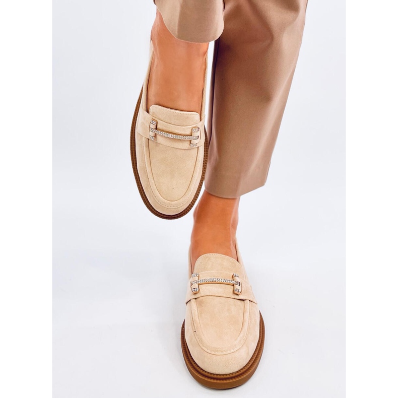 Ferdis Beige women's moccasins 1