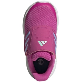 Adidas Runfalcon 3.0 Sport Running Hook-and-Loop Jr HP5860 shoes pink 1