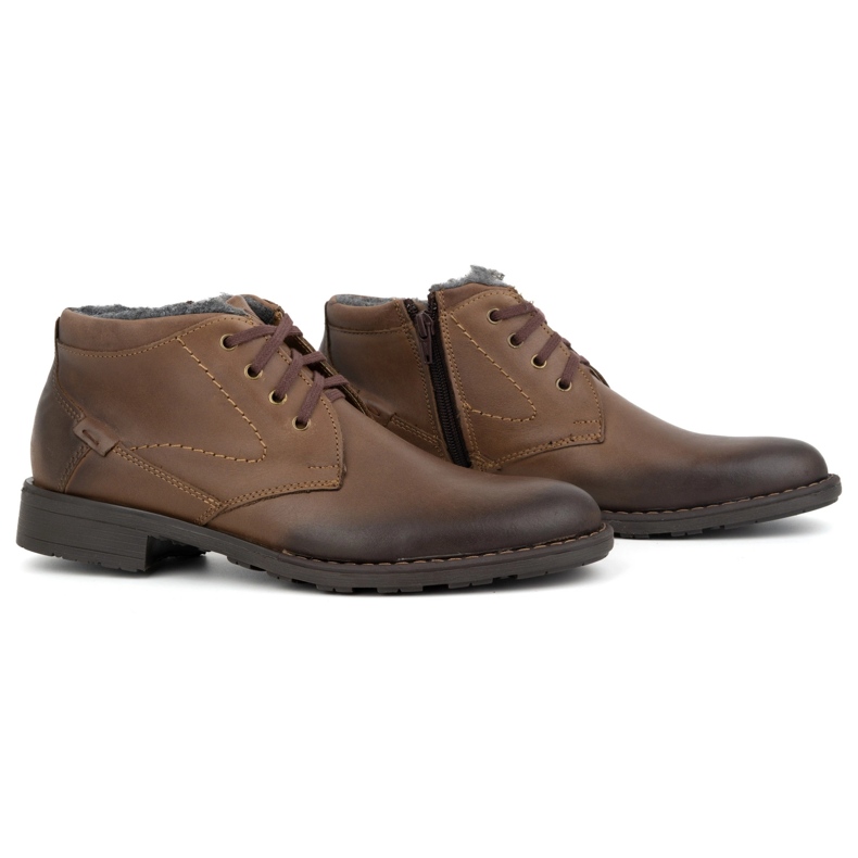 Polbut Insulated boots C16 dark brown 2