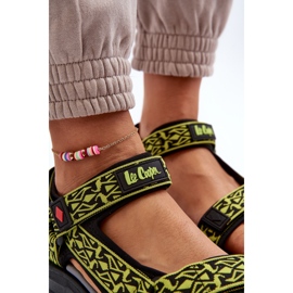 Women's Sandals Lee Cooper LCW-24-34-2609 Lime green 2
