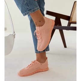 Pink fabric sneakers by Erminio 2 Pink fabric sneakers by Erminio 2