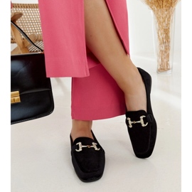 Black velvet moccasins with rhinestones by Fabrizia 2 Black velvet moccasins with rhinestones by Fabrizia 2