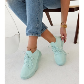 Roshni mint sports sneakers green 1