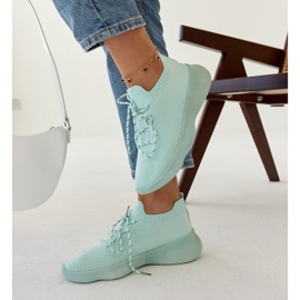 Roshni mint sports sneakers green 2