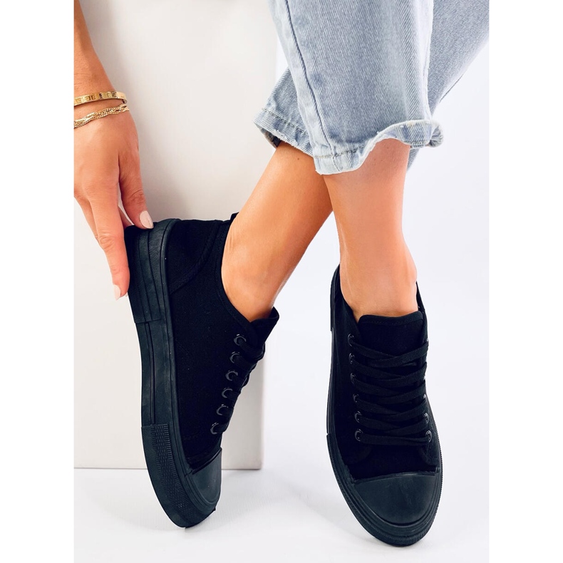 Slims Black women's sneakers 1