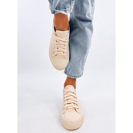 Slims Beige women's sneakers 1