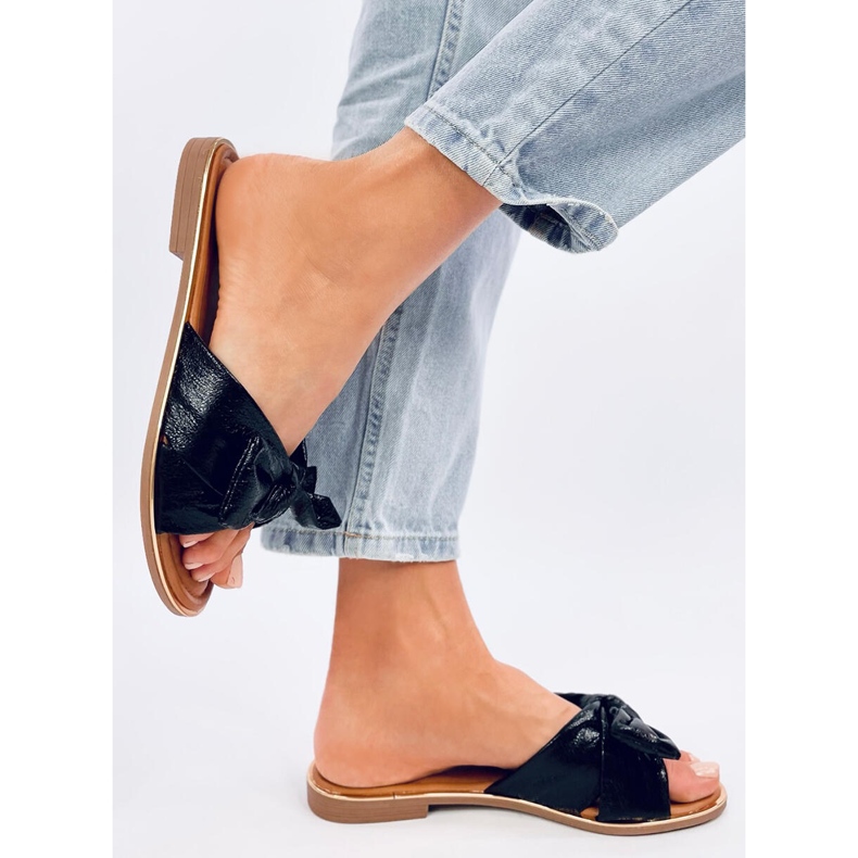 Women's Lirio Black slippers 2