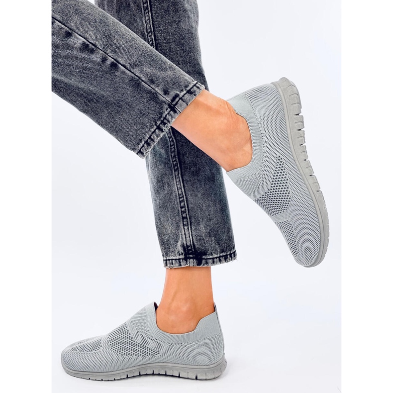 Colums Gray sock sneakers grey 2