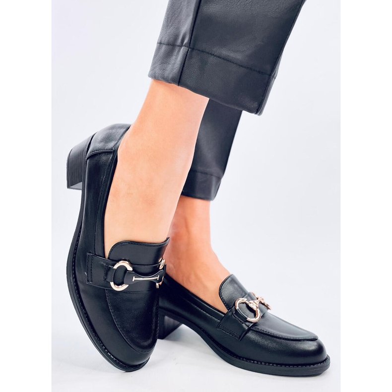 Pontei Black high-heeled loafers 2 Pontei Black high-heeled loafers 2