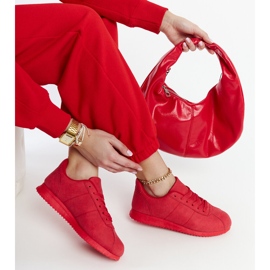 Noorah red sports shoes 1