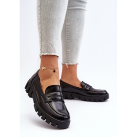 Vinceza Women's Moccasins Eco Leather Black Seravisa 2 Vinceza Women's Moccasins Eco Leather Black Seravisa 2