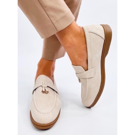 Antonisa Beige women's moccasins 2