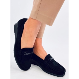 Indian Black wedge loafers 2