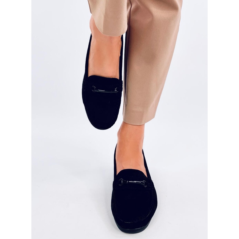 Indian Black wedge loafers 1