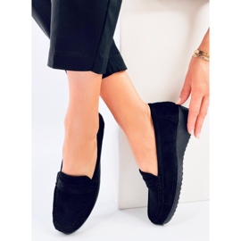 Vegar Black wedge loafers 2