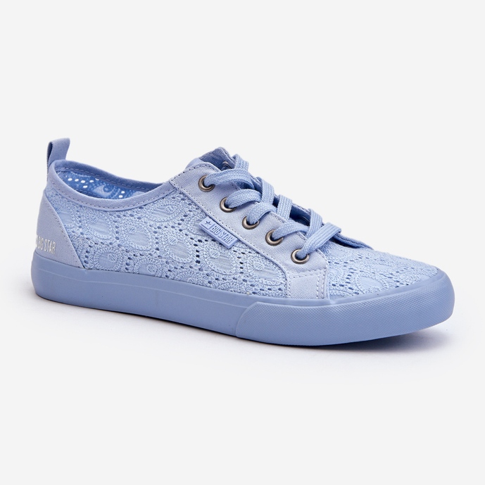 Openwork sneakers Big Star JJ274060 Blue 2 Openwork sneakers Big Star JJ274060 Blue 2