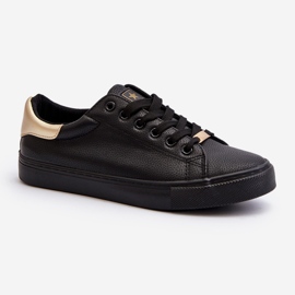 Women's Sneakers Eco Leather Black Tiraelle 2
