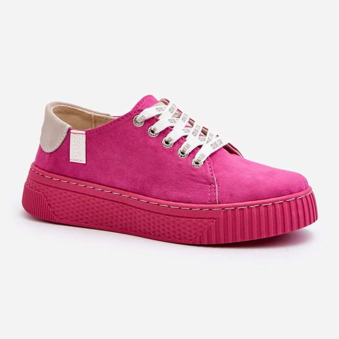Women's Sneakers Memory Foam System Big Star NN276004 Fuchsia pink 2
