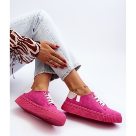 Women's Sneakers Memory Foam System Big Star NN276004 Fuchsia pink 1