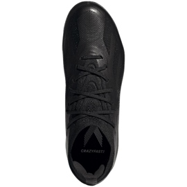 Adidas X Crazyfast.1 Fg Jr IE6636 football shoes black 1