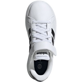 Adidas Grand Court 2.0 El K Jr GW6521 shoes white 1