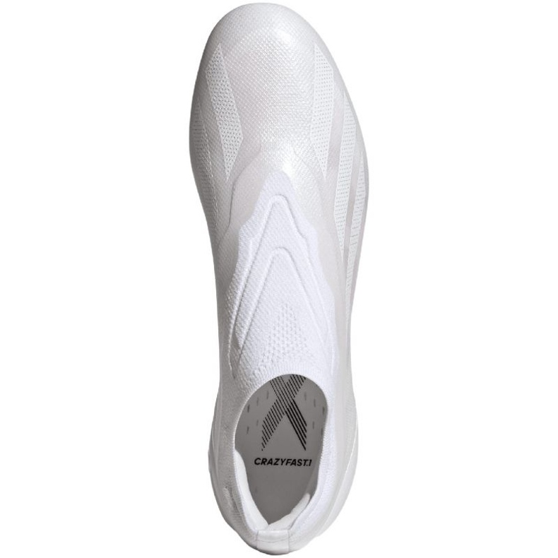 Adidas X Crazyfast.1 Ll Fg M GY7381 football shoes white 1 Adidas X Crazyfast.1 Ll Fg M GY7381 football shoes white 1