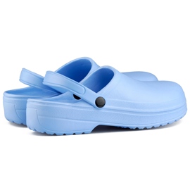 Blue full slippers, Kroksy type 1 Blue full slippers, Kroksy type 1