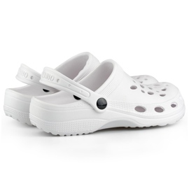 White Kroksy flip-flops 1