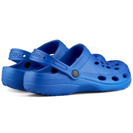 Navy blue Kroksy flip-flops 1