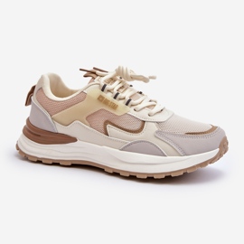 Big Star Women's Sneakers NN274A098 Beige 2 Big Star Women's Sneakers NN274A098 Beige 2