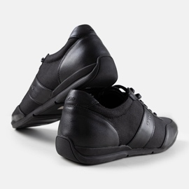 Black men's sneakers GOE NN1N4004 1