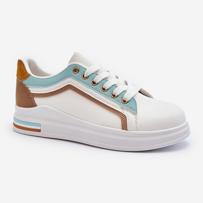 Women's Sneakers With Glitter Blue Elnami 1 Women's Sneakers With Glitter Blue Elnami 1