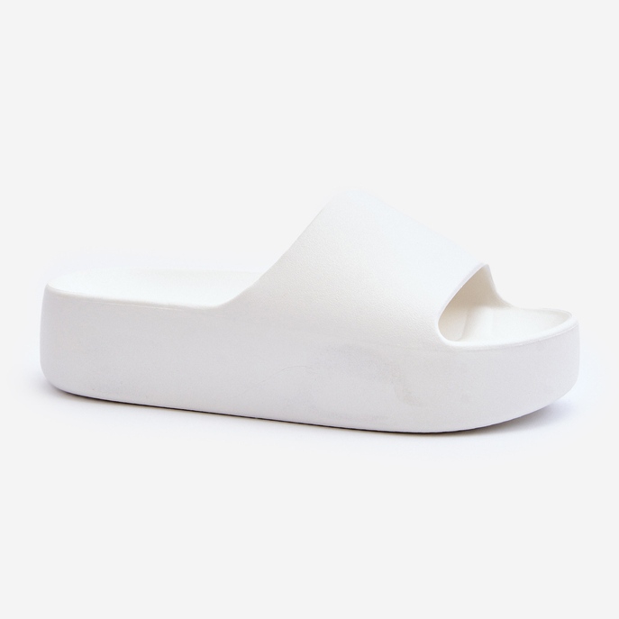 Women's Thick Soled Flip-Flops White Oreithano 1 Women's Thick Soled Flip-Flops White Oreithano 1