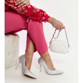 Liena silver high heels 1 Liena silver high heels 1