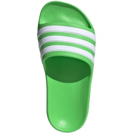 Adidas adilette Aqua Slides Jr IG4859 flip-flops green 1
