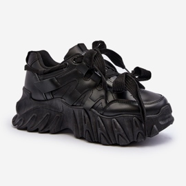 Women's Sneakers with a Chunky Sole Black Ellerai 1