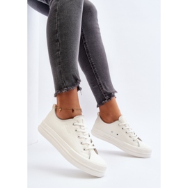 Women's Eco Leather Sneakers Big Star NN274847 White 1