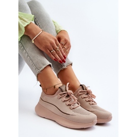 Women's Sports Shoes Big Star NN274664 Nude pink 1